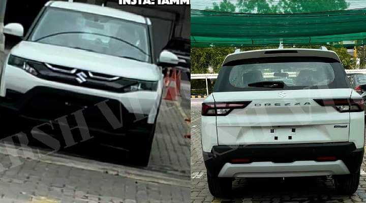 2022 Maruti Suzuki Brezza Mid Variant Leaked Ahead Of June 30 Launch