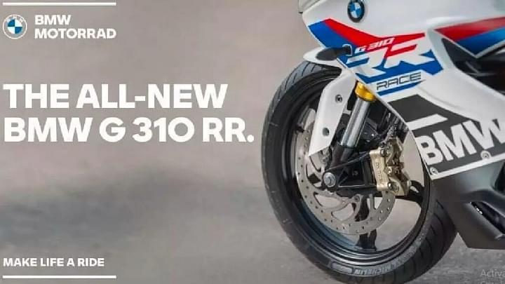 'BMW G 310 RR' Name Confirmed For The Upcoming Sports Bike