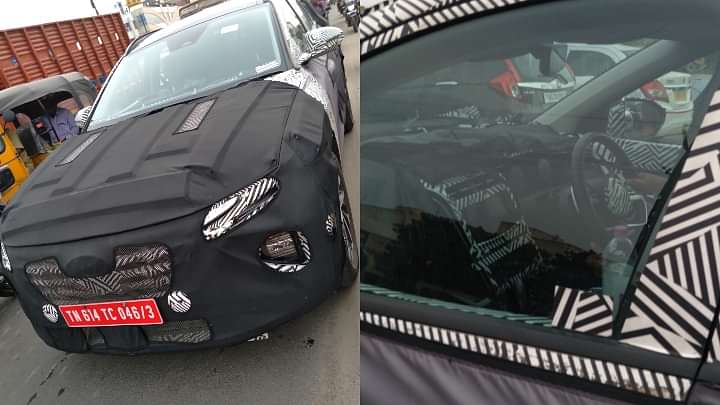 2022 Hyundai Tucson Spied On Test - Check Interior Photos!