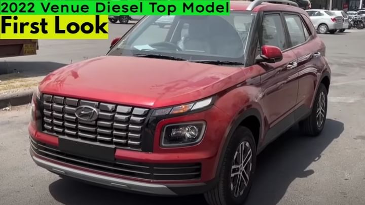 2022 Hyundai Venue Facelift Diesel Top Model First Look!