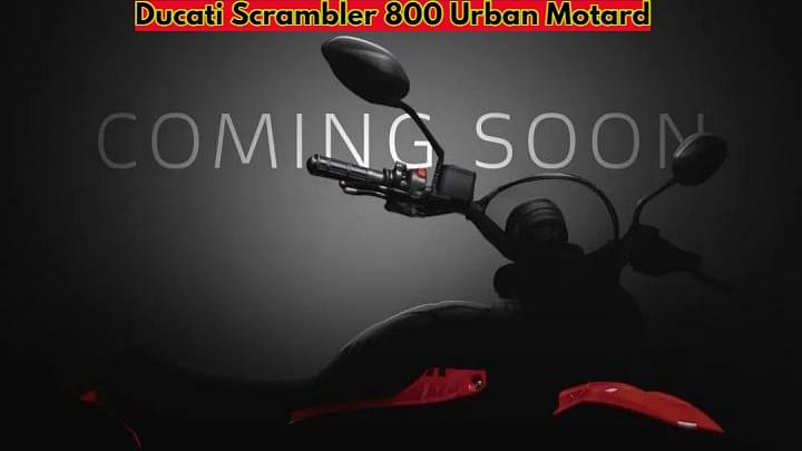 2022 Ducati Scrambler 800 Urban Motard India Launch Soon