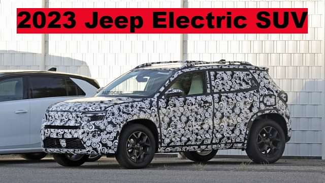 2023 Jeep Electric Compact SUV Spied - Crucial Details Emerge!