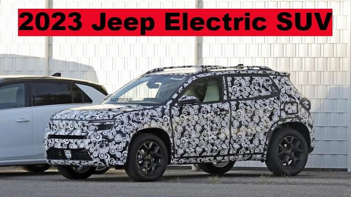 2023 Jeep Electric Compact SUV Spied - Crucial Details Emerge!