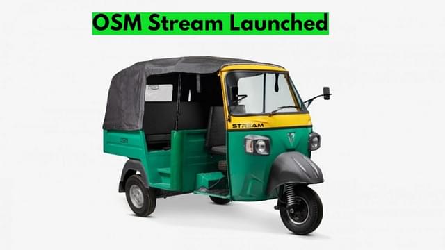 Omega Seiki Mobility Stream Electric Three-Wheel...