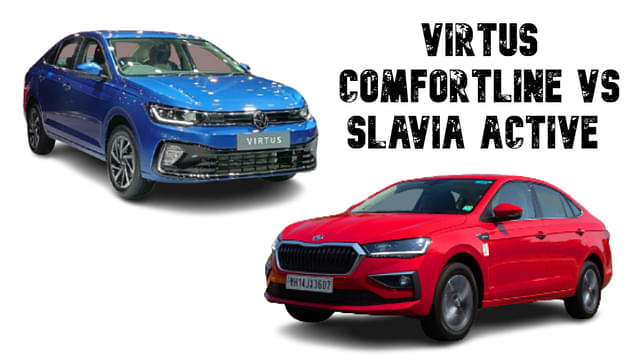 VW Virtus Comfortline Vs Skoda Slavia Active - B...