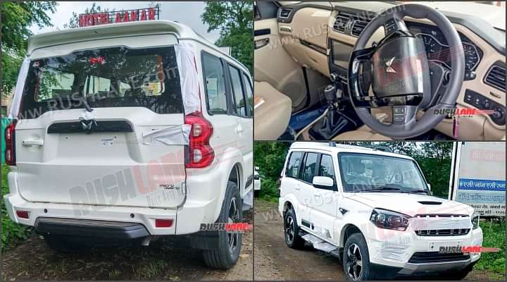 2022 Mahindra Scorpio Classic Top Variant Spied - Here's What It Gets