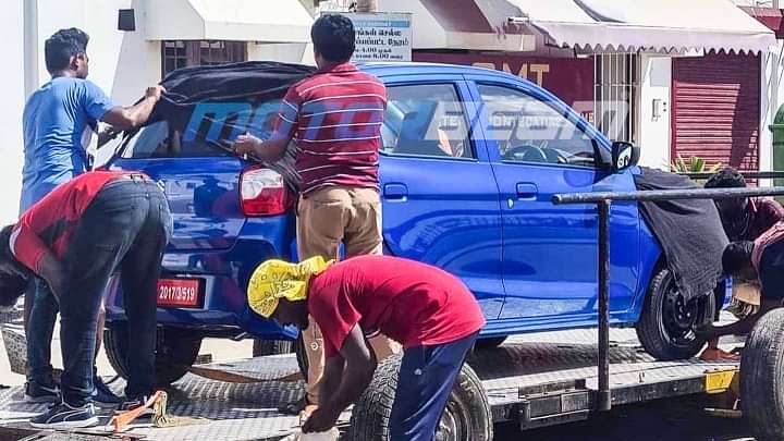 2022 Maruti Suzuki Alto 800 Spied Again - More Clear Images Surface