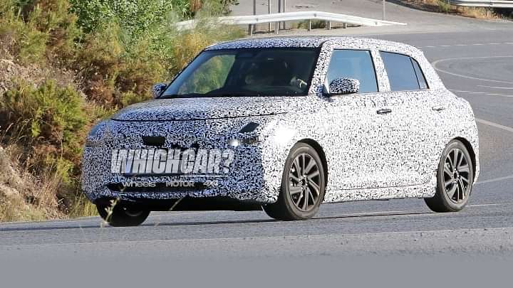 2023 Maruti Suzuki Swift Spied Testing First Time Globally