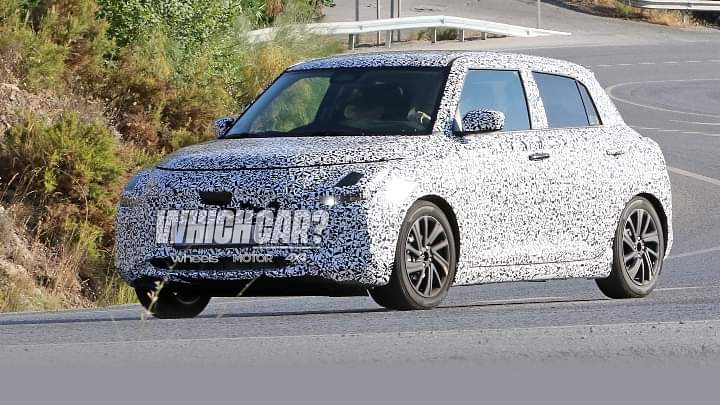 2023 Maruti Suzuki Swift Spied Testing First Time Globally