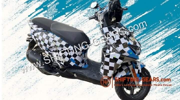 Hero Motocorp's TVS Ntorq Rival Premium 125cc Scooter Spied On Test - Details Hero Motocorp's TVS Ntorq Rival Premium 125cc Scooter Spied On Test - Details
