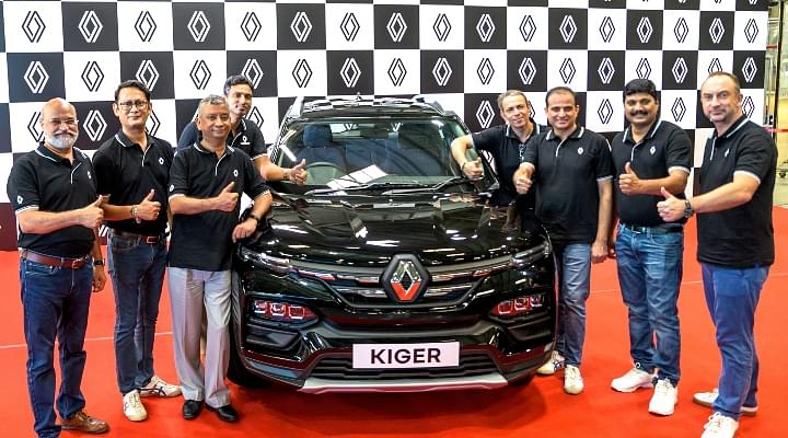 Renault India Rolls Out 50,000th Kiger From Chennai Plant; Gets A New Stealth Black Colour
