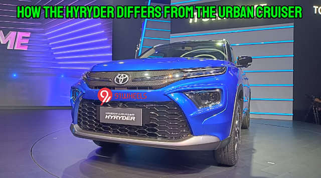 Toyota Urban Cruiser vs Urban Cruiser HyRyder - How are they different?