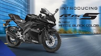 Yamaha YZF-R15 S V3 Updated With New Matte Black Colour