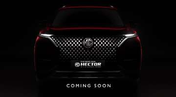 2022 MG Hector Facelift Teased Again Ahead Of Launch