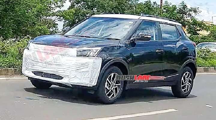 Upcoming Mahindra XUV 300 Facelift Officially Teased - Test Mule Spotted