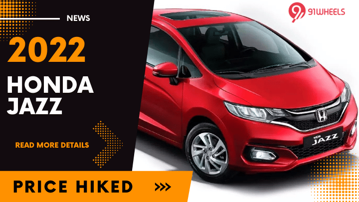 Honda Jazz Now Expensive Than Before - Latest Price Update Honda Jazz Now Expensive Than Before - Latest Price Update