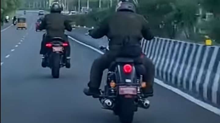 Royal Enfield Himalayan 450 & Bobber 650 Spied Testing Together