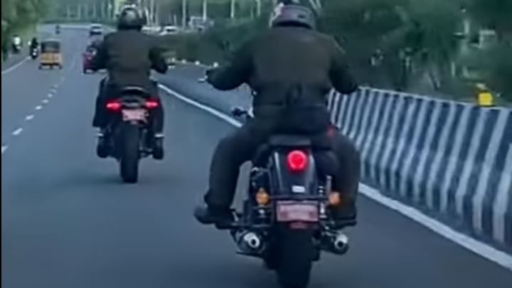 Royal Enfield Himalayan 450 & Bobber 650 Spied Testing Together Royal Enfield Himalayan 450 & Bobber 650 Spied Testing Together