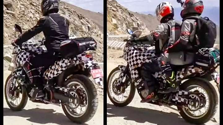 2023 Hero Xpulse 400 & Xtreme 400 Spied Testing In Ladakh Yet Again