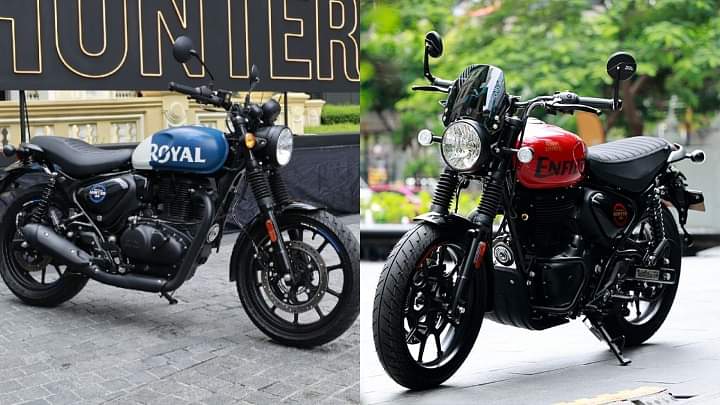 Royal Enfield Hunter 350 Variants - Top 5 Differences
