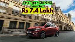 Tata Tigor XM iCNG Variant Launched At Rs 7,39,900