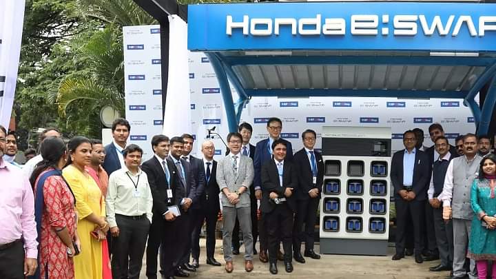 Honda - HPCL Battery Swapping Services Commence In Bangalore