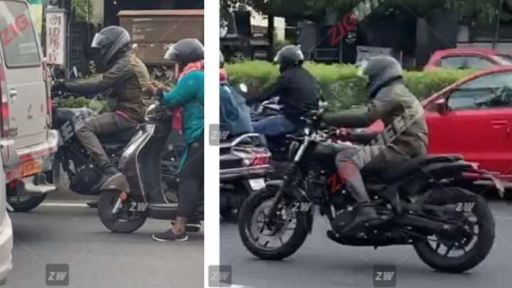 2023 Royal Enfield Scram 450 Spied On City Test Run 2023 Royal Enfield Scram 450 Spied On City Test Run