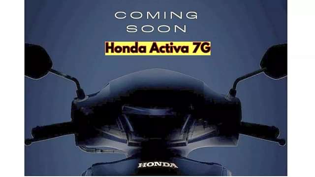 Honda Activa 7G Scooter Teased - India Launch Soon?