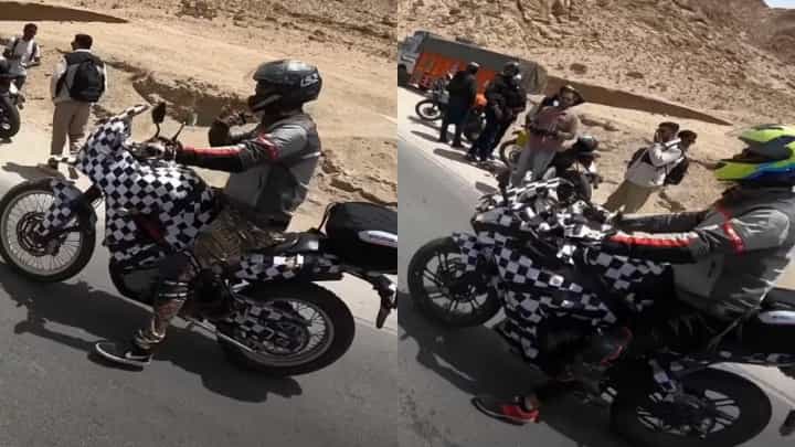 Upcoming Hero Xpulse 400, Xtreme 400 Spied On Test In Ladakh Upcoming Hero Xpulse 400, Xtreme 400 Spied On Test In Ladakh