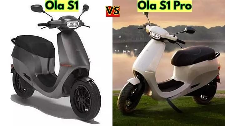 Ola S1 vs Ola S1 Pro - Top 5 Differences Explained
