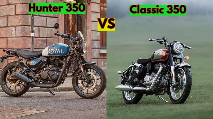 Royal Enfield Hunter 350 vs Classic 350: Which One To Buy?