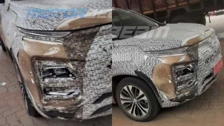 2022 MG Hector SUV Spied On Test - Launch By This Year End 2022 MG Hector SUV Spied On Test - Launch By This Year End