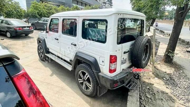 2022 Force Gurkha 5-Door Spied Undisguised For The First Time - Images
