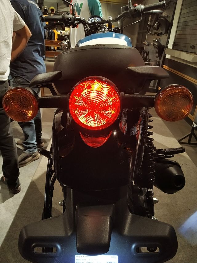 Hunter 350 rear