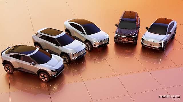Mahindra Unveils 5 Born Electric SUVs - First Launch in 2024
