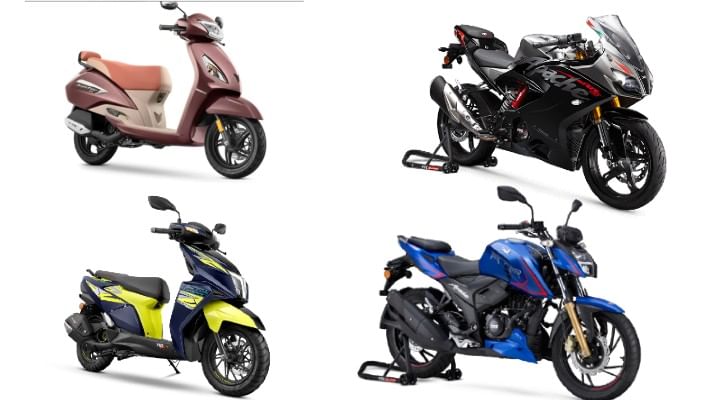 TVS Two-Wheelers With SmartXonnect Connectivity Feature TVS Two-Wheelers With SmartXonnect Connectivity Feature