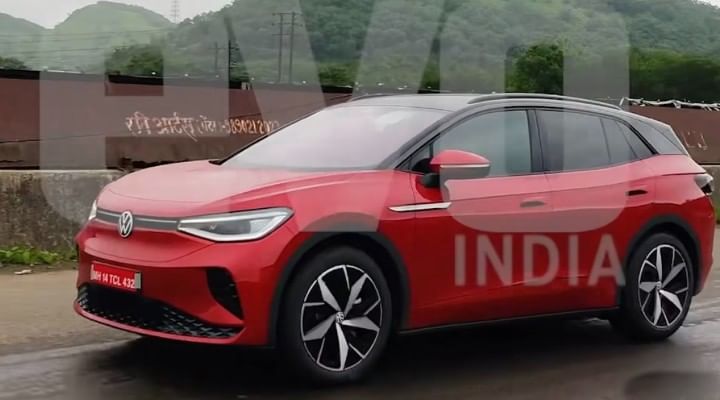 Volkswagen ID 4 Electric SUV Spied In India - Details