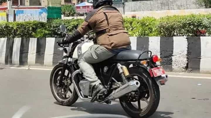 Royal Enfield Continental GT650 Spied Testing With Alloy Wheels Royal Enfield Continental GT650 Spied Testing With Alloy Wheels