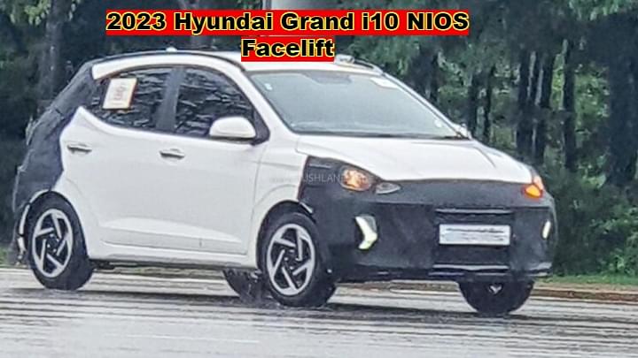 2023 Hyundai Grand i10 NIOS Facelift Spied For The First Time
