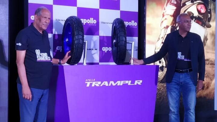 Apollo Tramplr Motorcycle Tyres Launched In India