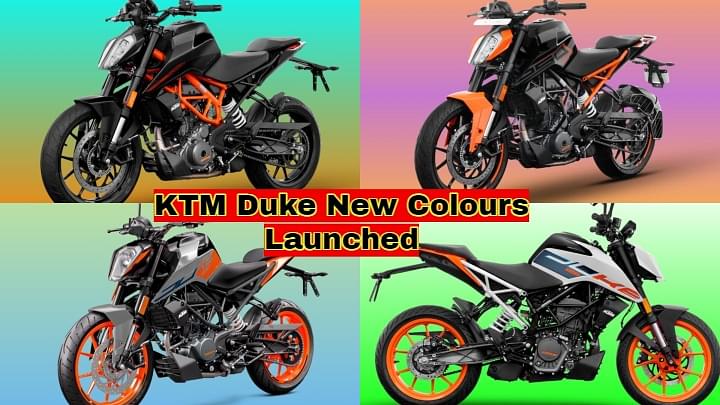 2022 KTM Duke India Range New Colours Launched