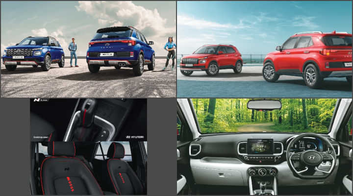 Hyundai Venue N Line vs Venue - Top 30+ Features That Differentiate Both SUVs