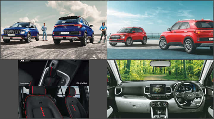 Hyundai Venue N Line vs Venue - Top 30+ Features That Differentiate Both SUVs Hyundai Venue N Line vs Venue - Top 30+ Features That Differentiate Both SUVs