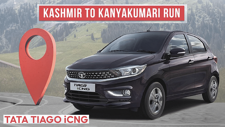 Kashmir to Kanyakumari in the Tata Tiago iCNG : Live Updates