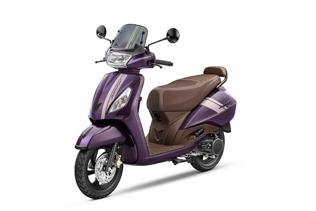 TVS Jupiter Classic Purple