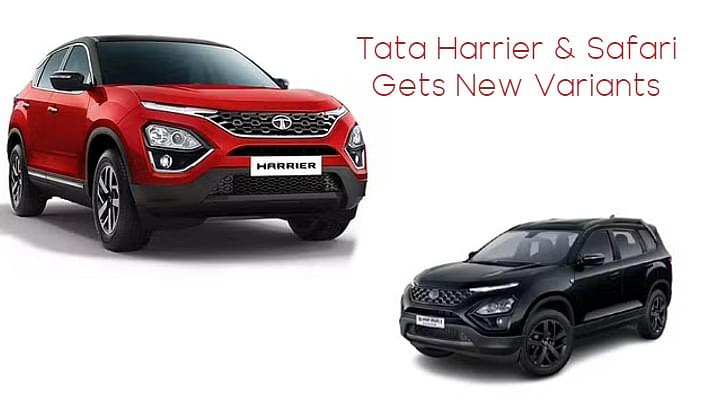 Tata Harrier & Safari Now Comes In XMS & XMAS Variants - Here's What They Get
