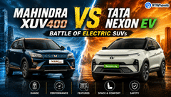 Mahindra XUV400 Vs Tata Nexon EV - Battle of Electric SUVs Mahindra XUV400 Vs Tata Nexon EV - Battle of Electric SUVs