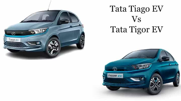 Tata Tiago EV Vs Tata Tigor EV - Battle Of Siblings Tata Tiago EV Vs Tata Tigor EV - Battle Of Siblings