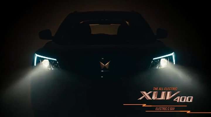 Mahindra XUV400 Electric Officially Teased, Debut On 8 September