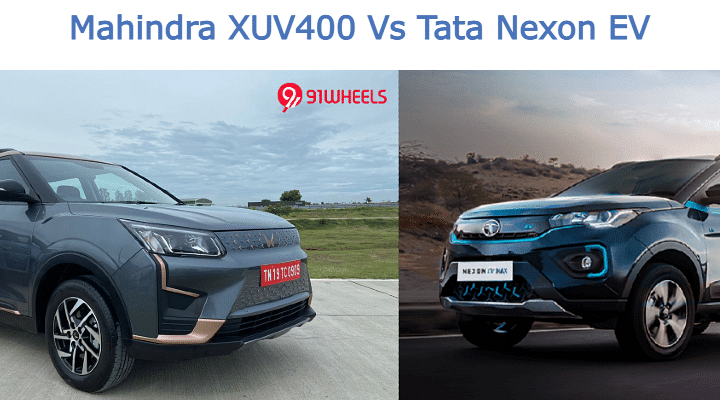 Mahindra XUV400 Vs Tata Nexon EV - Battle Of Electric SUVs